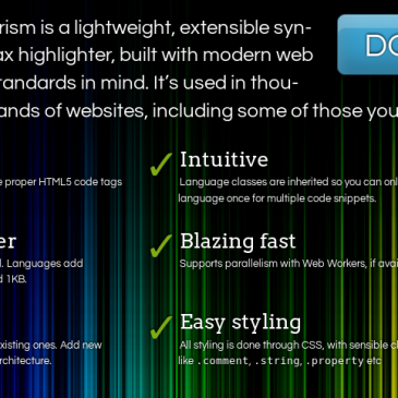 Syntax highlighting using Prism